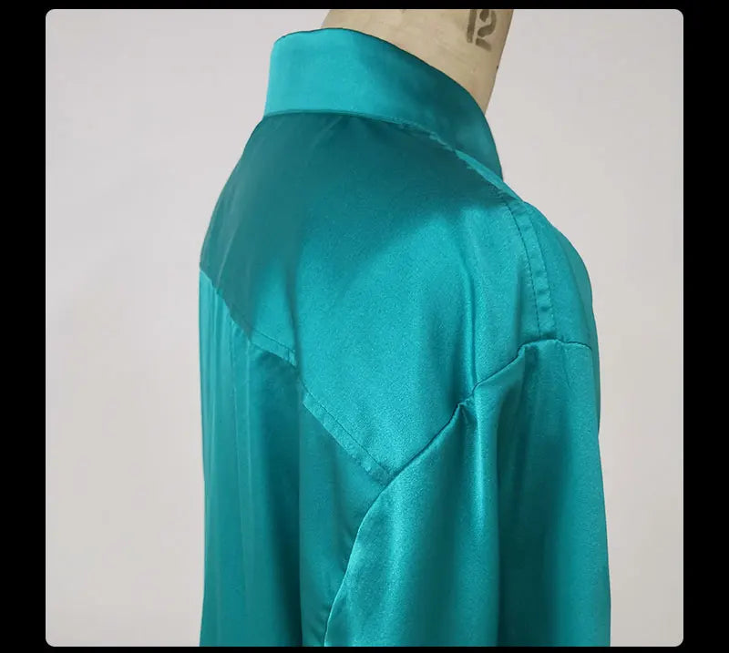 Multi color solid natural silk shirts short sleeve business shirt cheap chemise homm camiseta masculina vetement homme LT1498