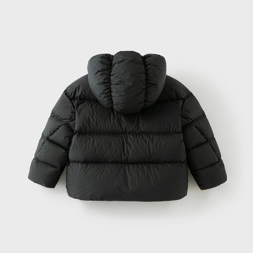 Dave Bella Girls Thicken White Down Parka Jacket Children Winter Warm Down Coats Waterproof Outdoor Outwear Clothes DK4254033