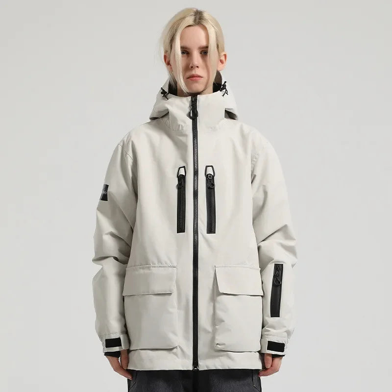 New Winter Ski Jackets – Thick, Waterproof, Loose-Fit Outdoor Snowboard & Ski Coats for Couples