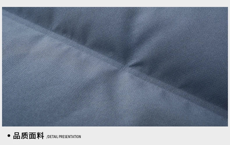 Real 85% Goose Down Jacket Men 2025 Winter Warm Puffer Coat Luxury Hood Thermal Outdoor Jacket Goose Down Parkas Zipper Clothes