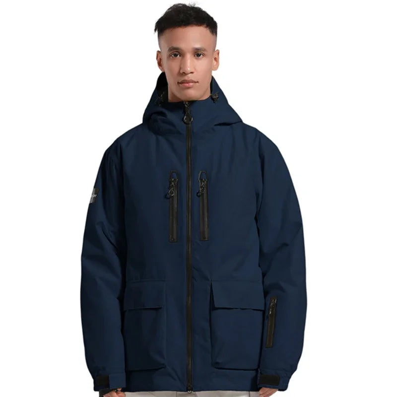 New Winter Ski Jackets – Thick, Waterproof, Loose-Fit Outdoor Snowboard & Ski Coats for Couples