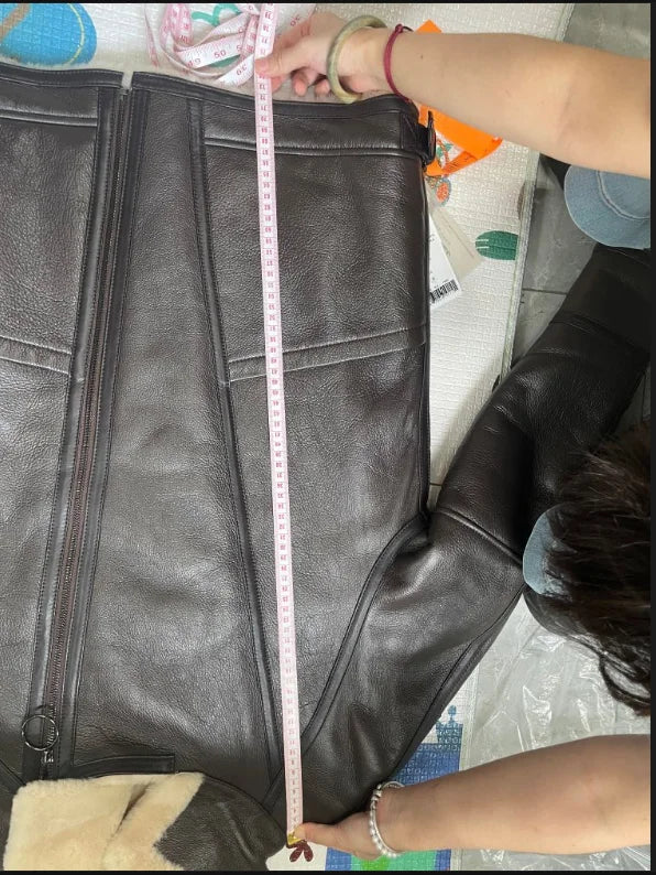 Natural Merino Sheepskin Wool Double Faced Fur Coat Women Motorcycle Leather Jacket Winter Clothes Woman 2024 дубленка женская