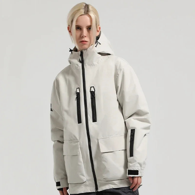 New Winter Ski Jackets – Thick, Waterproof, Loose-Fit Outdoor Snowboard & Ski Coats for Couples