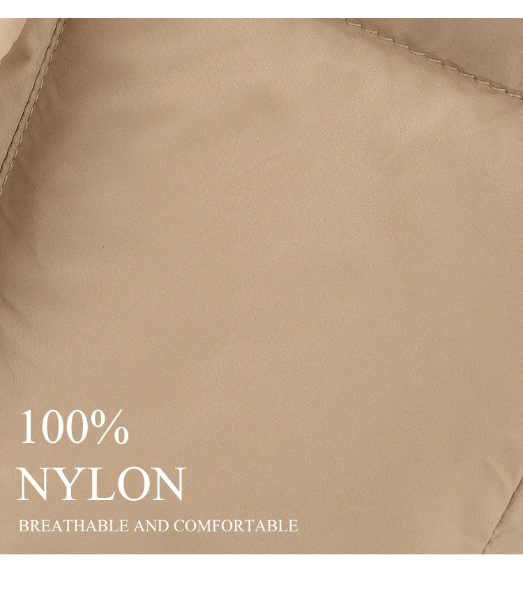 CA-39 In Stock Hooded Zip Covered Button Sleeveless Clothes White Duck Down Puffer Jacket Vest Down Vest Puffer Vest