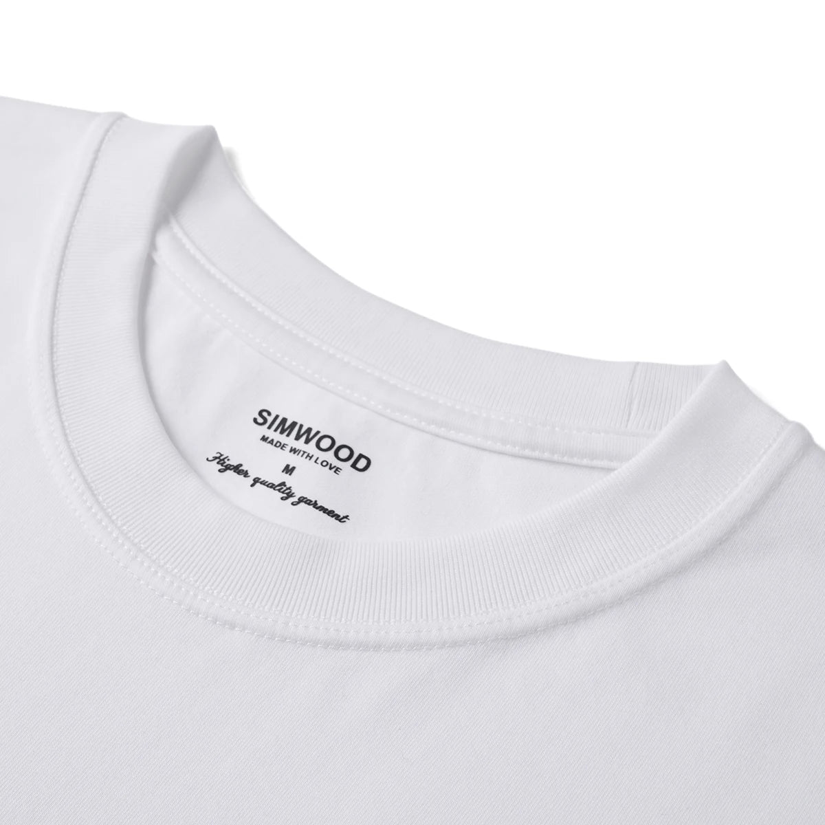 SIMWOOD 2025 Summer New  Men's T-Shirts and Shorts Set Summer Outfits Fashion Casual Short Sleeve Suit