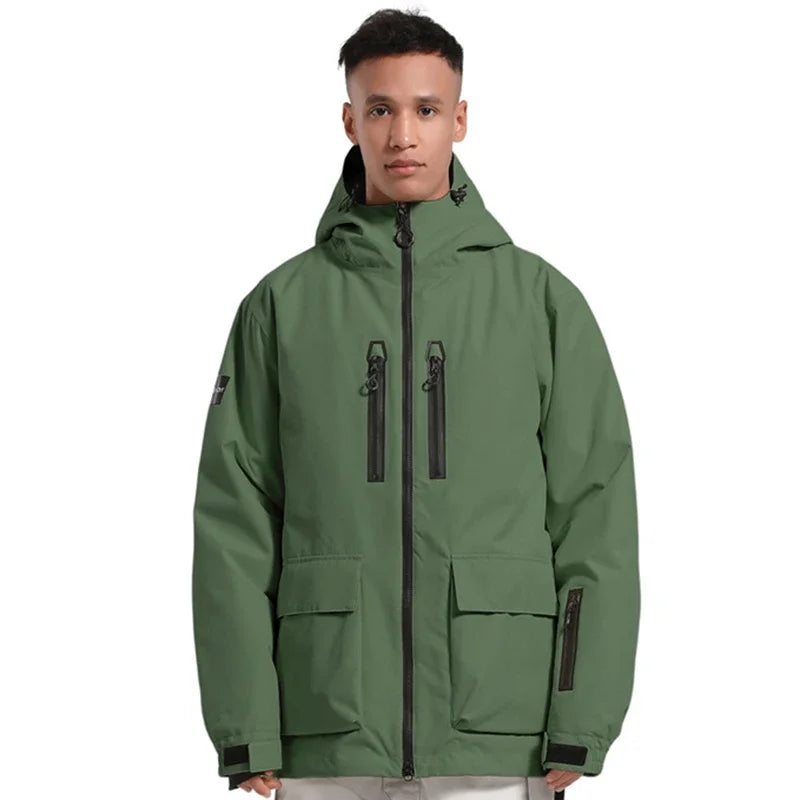 New Winter Ski Jackets – Thick, Waterproof, Loose-Fit Outdoor Snowboard & Ski Coats for Couples