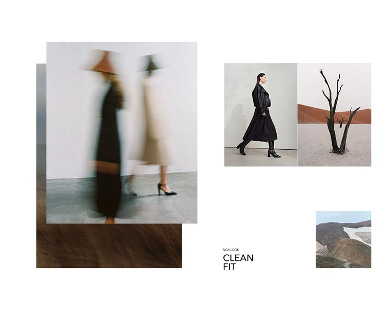 Amii 2025 Winter Minimalist Double-Breasted Women's Fur Coat – Loose, Warm & Elegant Long Jacket