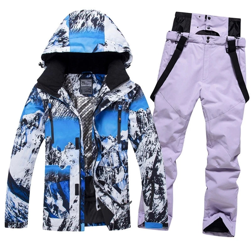 Men's and Women's, Winter Snow Wear, Women Snow Ski, Suit Sets, Snowboarding Suit, Ski Jackets and Pants, Ski Suit Jackets,adult