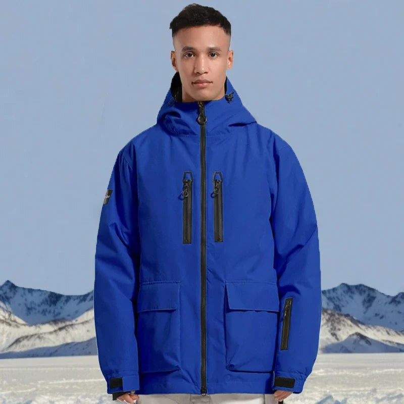New Winter Ski Jackets – Thick, Waterproof, Loose-Fit Outdoor Snowboard & Ski Coats for Couples