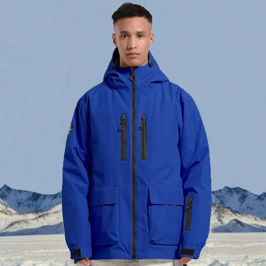 New Winter Ski Jackets – Thick, Waterproof, Loose-Fit Outdoor Snowboard & Ski Coats for Couples