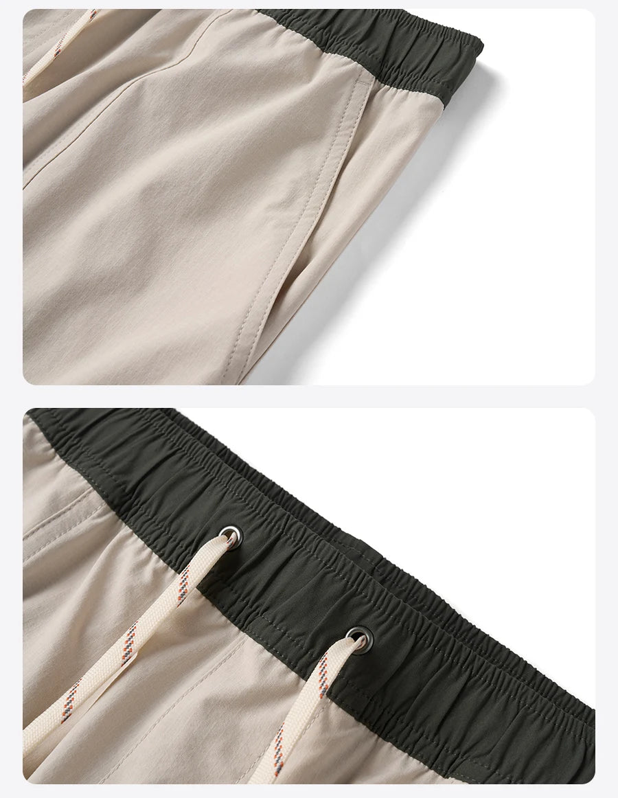 SIMWOOD 2025 Summer New  Men's T-Shirts and Shorts Set Summer Outfits Fashion Casual Short Sleeve Suit