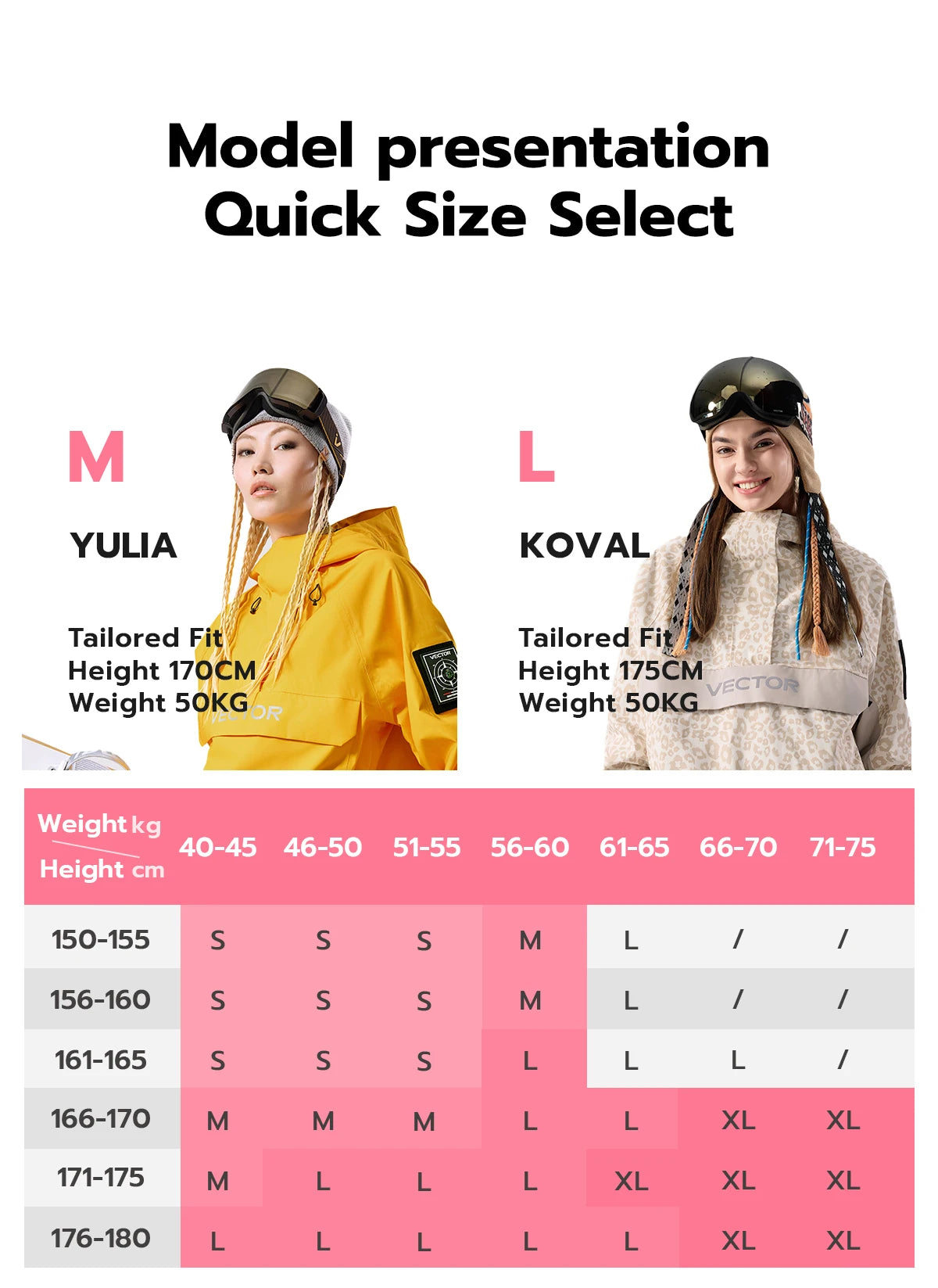 VECTOR Brand Adult Ski Wear Women Man Hooded Sweater Trend Ski Wear Thickened Warmth and Waterproof Equipment Jacket Women