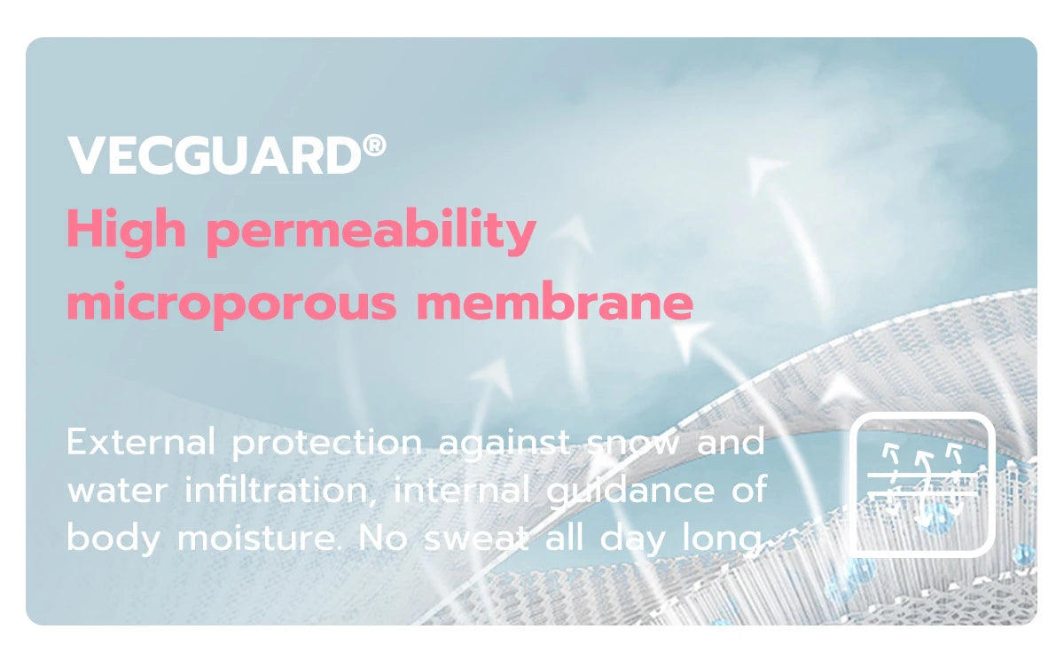 VECTOR Brand Adult Ski Wear Women Man Hooded Sweater Trend Ski Wear Thickened Warmth and Waterproof Equipment Jacket Women