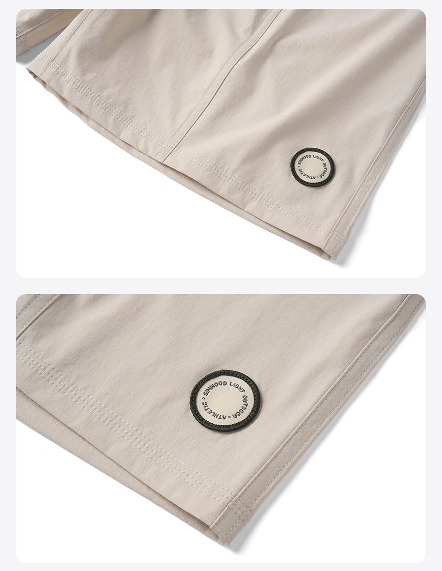 SIMWOOD 2025 Summer New  Men's T-Shirts and Shorts Set Summer Outfits Fashion Casual Short Sleeve Suit