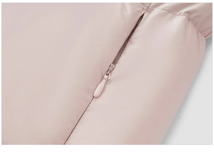 Semir Down Jacket Women Winter Long 90% Duck Down Waterproof Oil-proof Stain-proof 2025 New Solid Hooded winter woman clothes