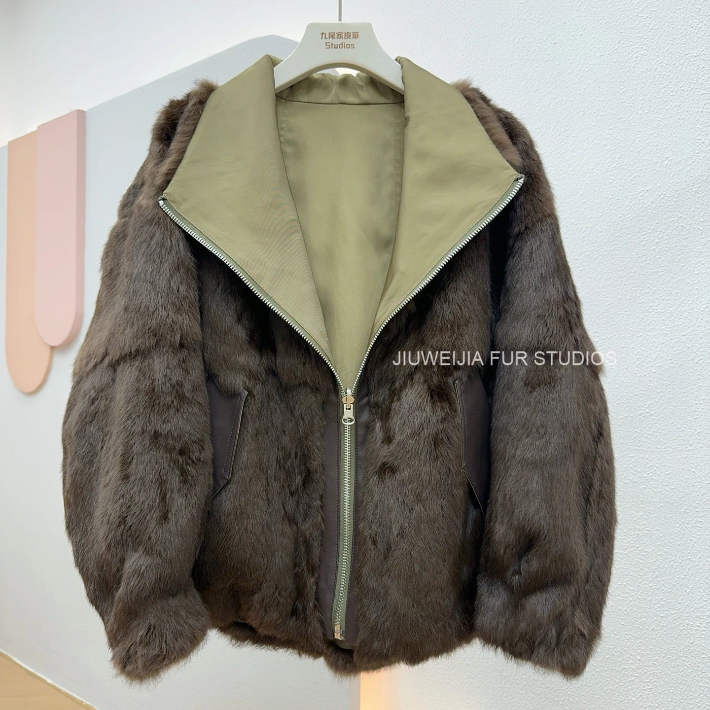 Women's Winter Jacket 2025 New Hot Natural Real Rabbit Fur Parka Coat Luxury Female With Warm Outerwears Fashion Trend Clothes