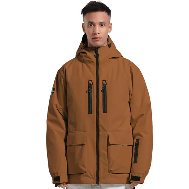 New Winter Ski Jackets – Thick, Waterproof, Loose-Fit Outdoor Snowboard & Ski Coats for Couples