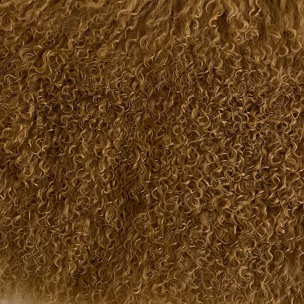 MENINA 2025 Autumn Winter Clothes Women Fashion Warm Mongolian Fur Jacket Mid-length Natural Fur Coat Black Real Fur Overcoat