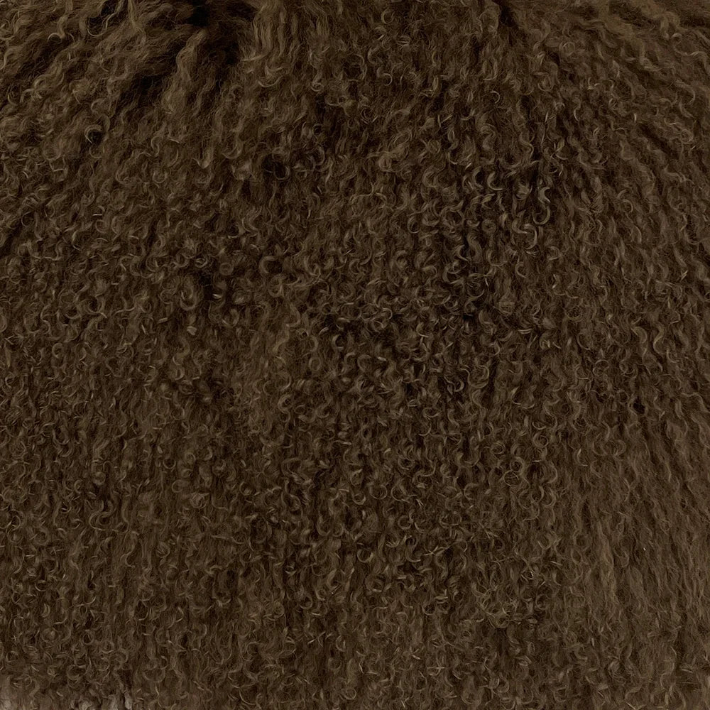 MENINA 2025 Autumn Winter Clothes Women Fashion Warm Mongolian Fur Jacket Mid-length Natural Fur Coat Black Real Fur Overcoat