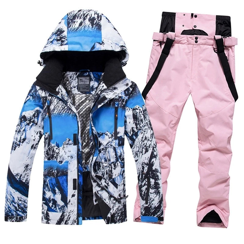 Men's and Women's, Winter Snow Wear, Women Snow Ski, Suit Sets, Snowboarding Suit, Ski Jackets and Pants, Ski Suit Jackets,adult