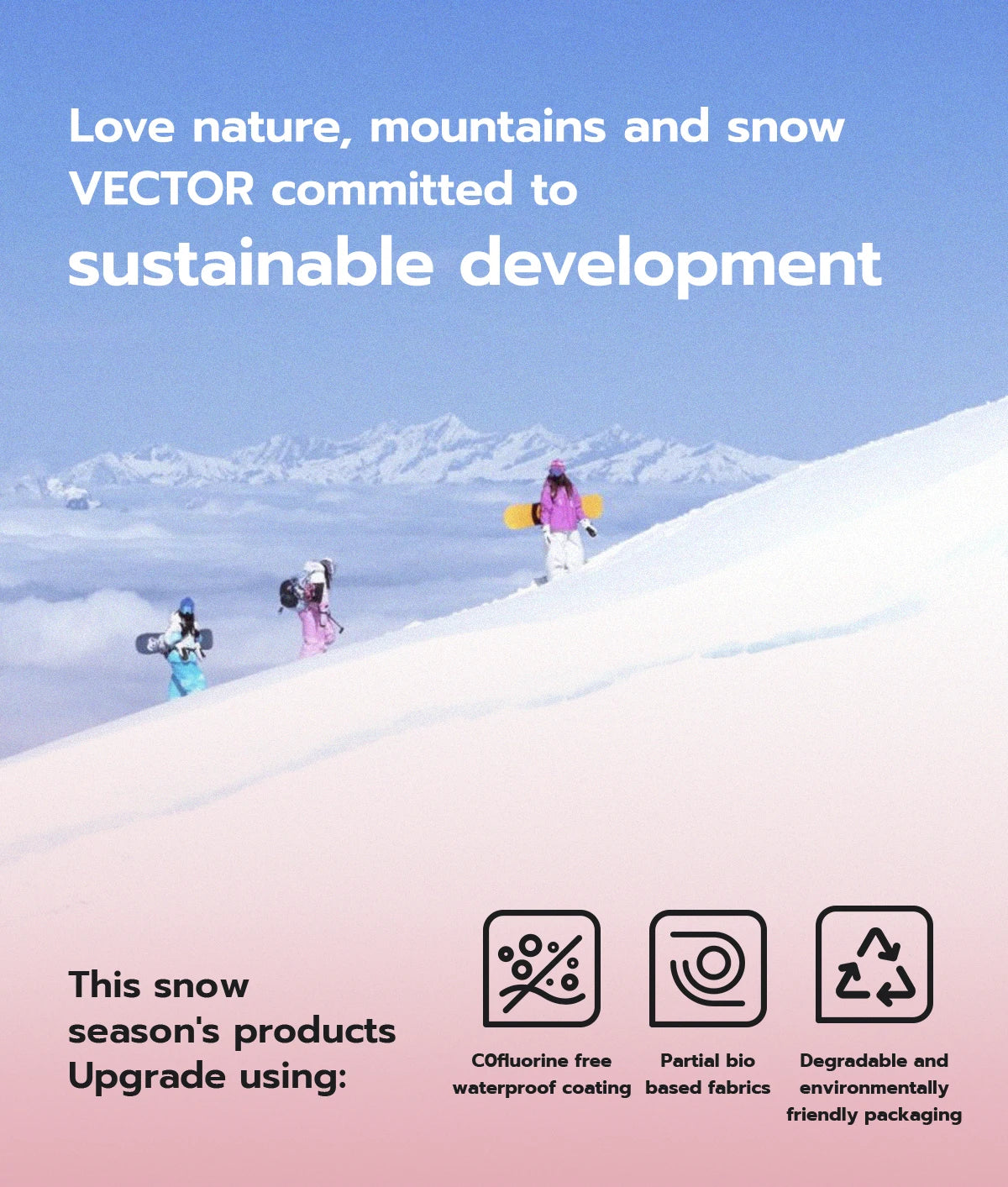 VECTOR Brand Adult Ski Wear Women Man Hooded Sweater Trend Ski Wear Thickened Warmth and Waterproof Equipment Jacket Women