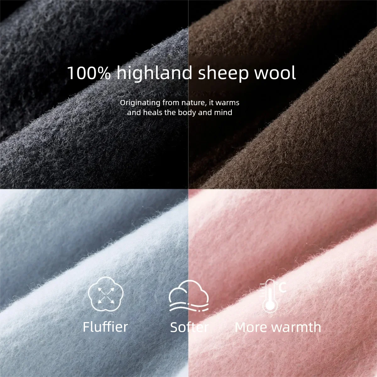 SENTUBILA Women's 100% Wool Long Coat Winter 2025 Classic Elegant Commuter Style Double-Faced Overcoat Ladies Clothes W54OA8780