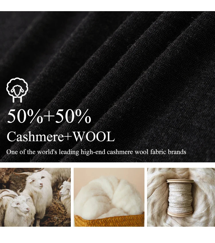 BC-210 Luxury Clothes Elastic Waist Solid Color Casual 100% Cashmere Trousers For Women  Women's Pants & Trousers