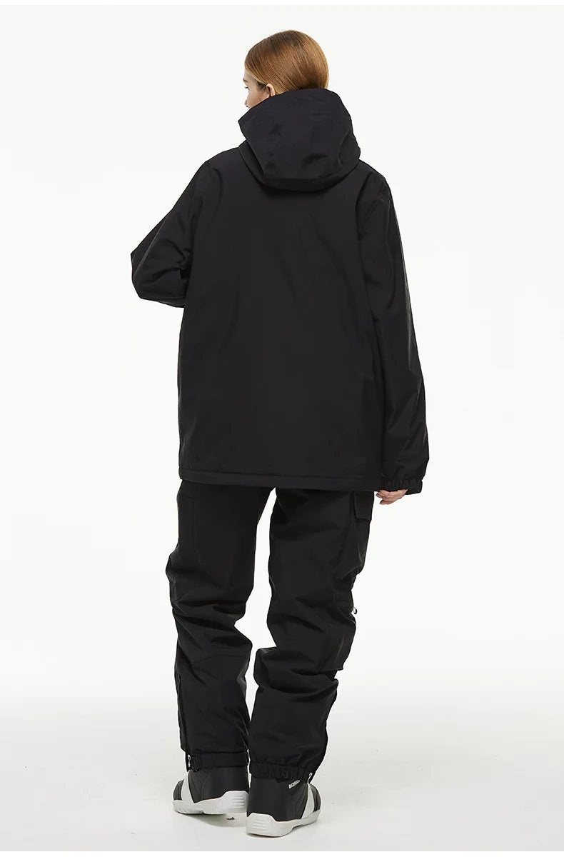 New Men Women Snow Clothes Snowboarding Suit Winter Windproof Waterproof Warm Ski Suit for Couple Jacket Pants Set Multi Color