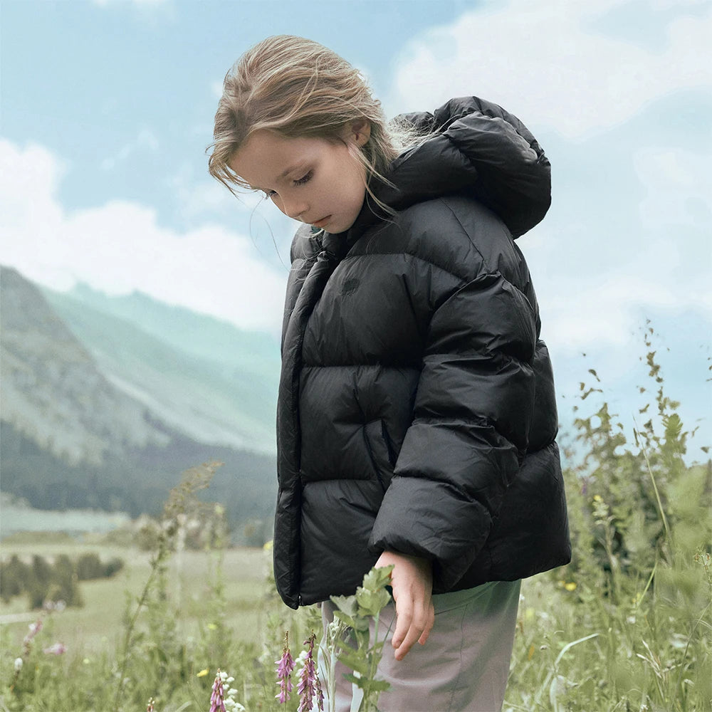 Dave Bella Girls Thicken White Down Parka Jacket Children Winter Warm Down Coats Waterproof Outdoor Outwear Clothes DK4254033