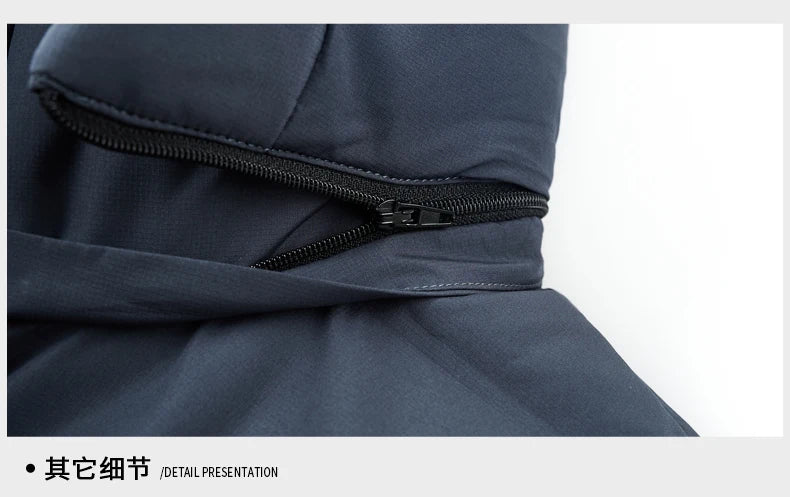 Real 85% Goose Down Jacket Men 2025 Winter Warm Puffer Coat Luxury Hood Thermal Outdoor Jacket Goose Down Parkas Zipper Clothes