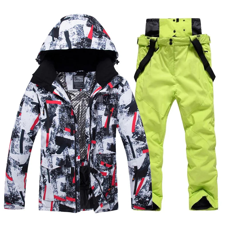 Men's and Women's, Winter Snow Wear, Women Snow Ski, Suit Sets, Snowboarding Suit, Ski Jackets and Pants, Ski Suit Jackets,adult