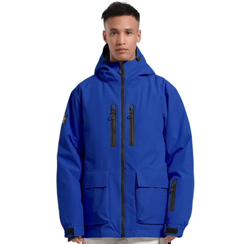 New Winter Ski Jackets – Thick, Waterproof, Loose-Fit Outdoor Snowboard & Ski Coats for Couples