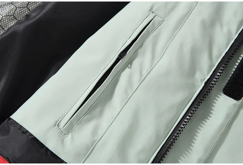 New Men Women Snow Clothes Snowboarding Suit Winter Windproof Waterproof Warm Ski Suit for Couple Jacket Pants Set Multi Color