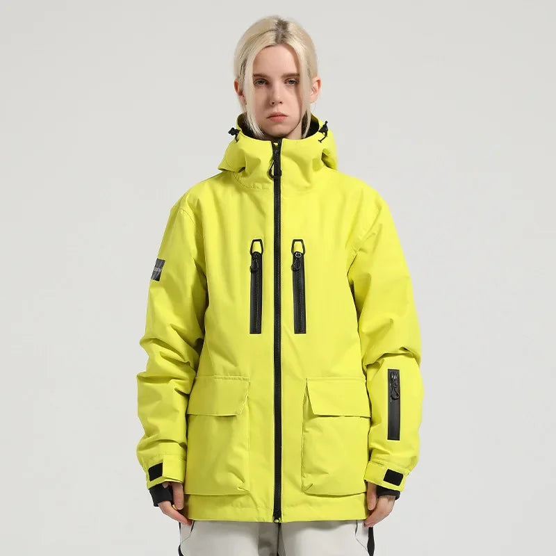 New Winter Ski Jackets – Thick, Waterproof, Loose-Fit Outdoor Snowboard & Ski Coats for Couples